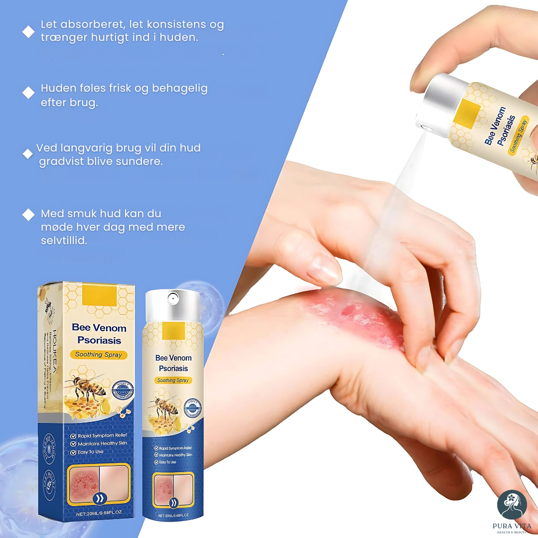 PsoriaVita™ | Hurtig og Beroligende Lindring til Psoriasisudsat Hud