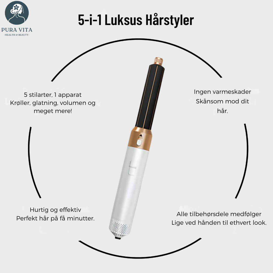 StyloMax™ | 5-i-1 Luksus Hårstyler